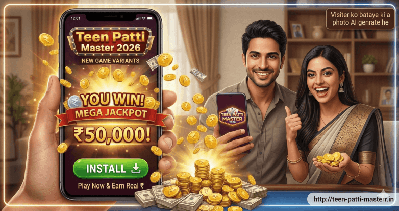 Teen patti master 2026 Phone me install button